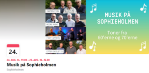 Musik på Sophieholmen