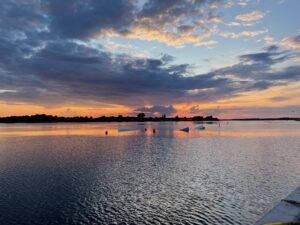 Solnedgang